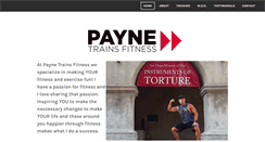 Desktop Screenshot of paynetrains.com